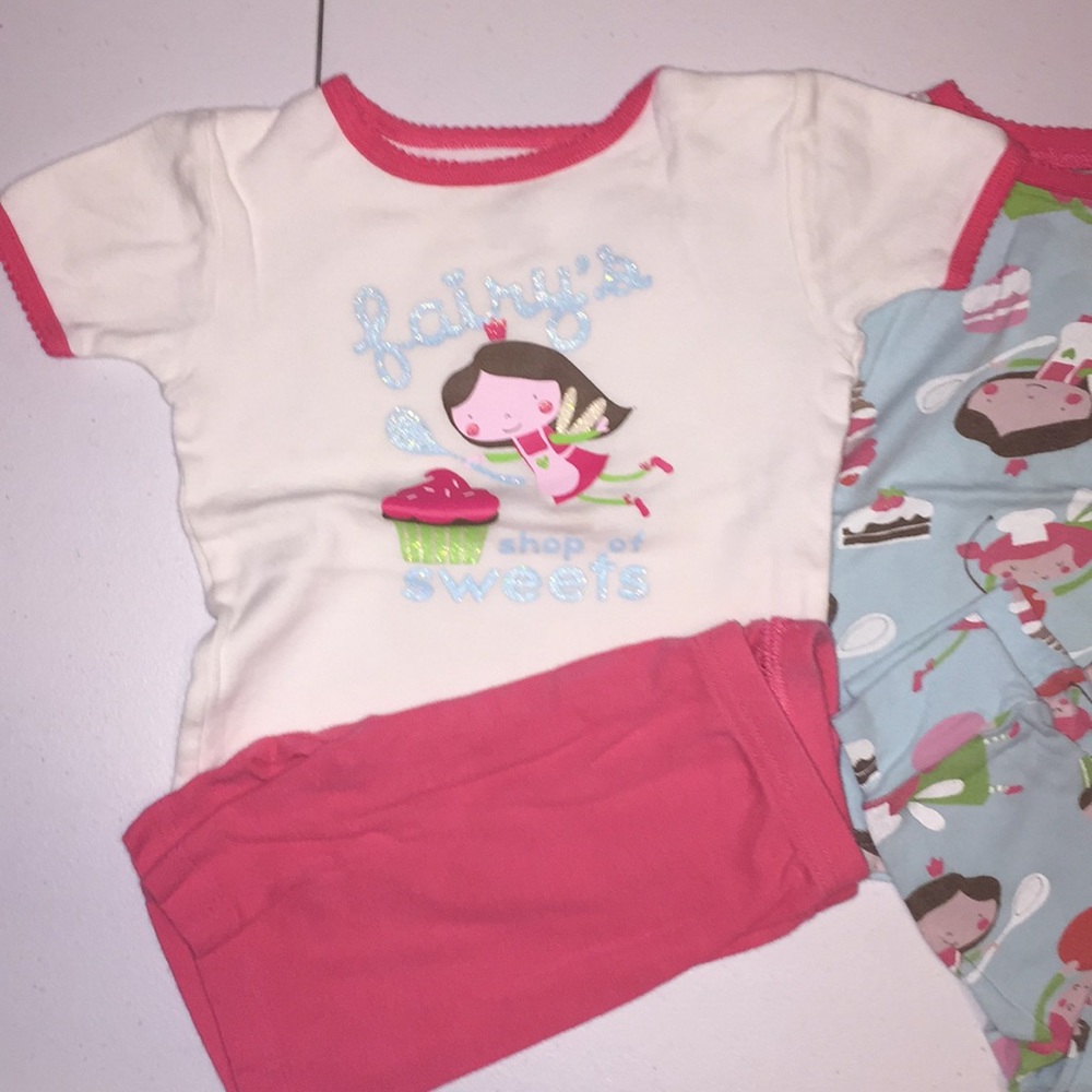 🧚🏻‍♀️ Fairy Pajama Party 🎉Set Short & Pant 3T